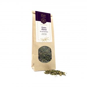 „Guten Abend“-Tee auf Hanf-Basis mit Lavendel und Hopfen